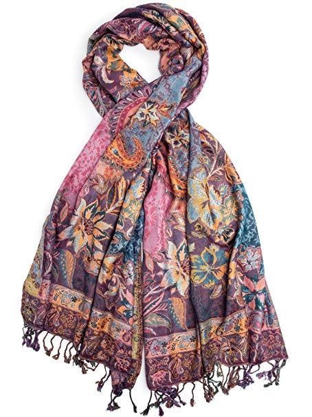 Pashmina silk hot sale scarf