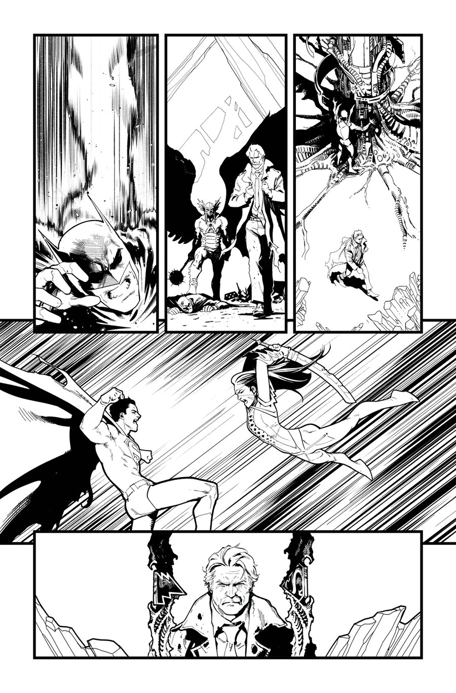 Image of BATMAN/SUPERMAN #4 p.05 ARTIST'S PROOF