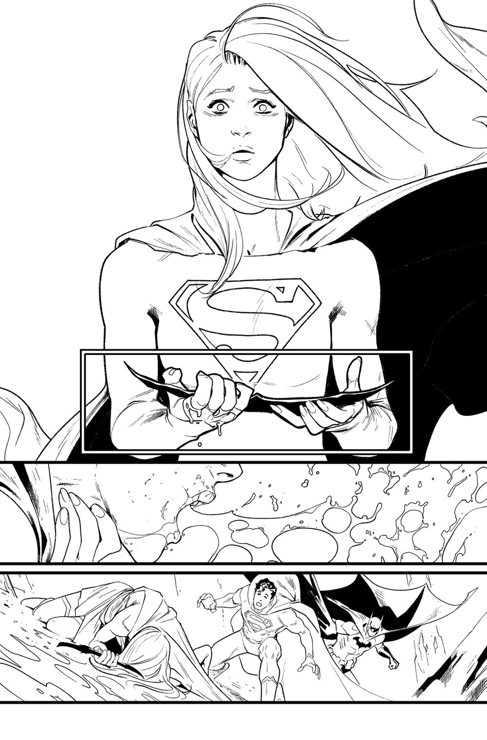 Image of BATMAN/SUPERMAN #4 p.18 ARTIST'S PROOF