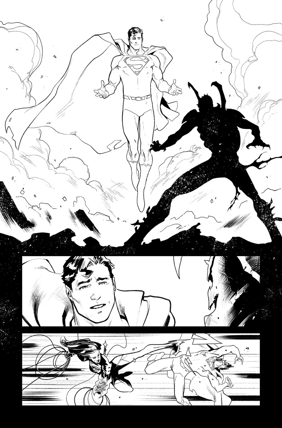Image of BATMAN/SUPERMAN #4 p.16 ARTIST'S PROOF