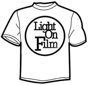 Image of Light On Film "Logo" T-Shirt