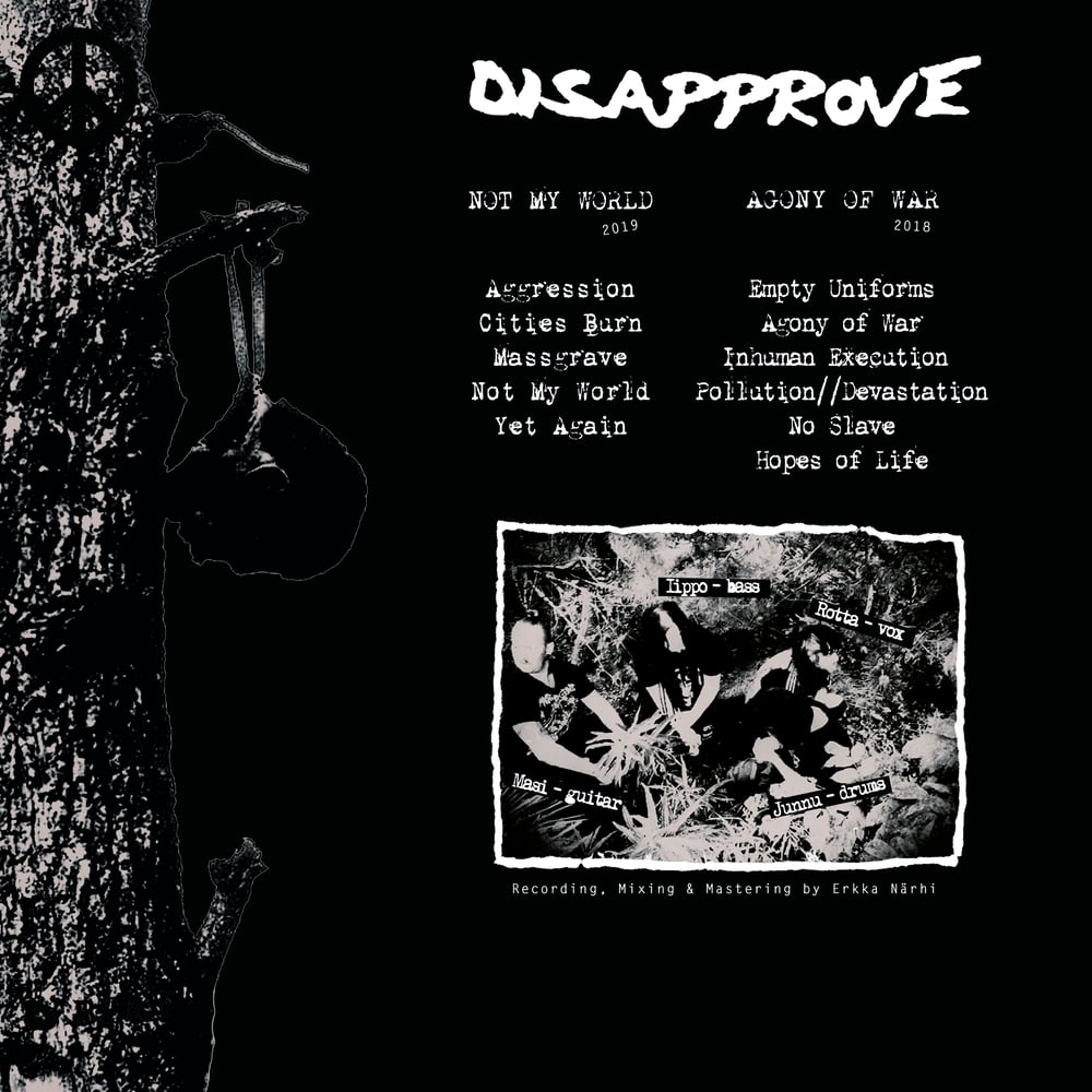 Disapprove Devastation 12-inch black vinyl record