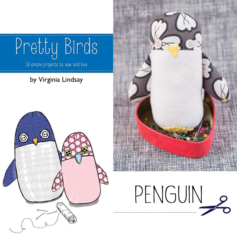 Image of Pretty Birds: 18 simple projects to Sew and Love