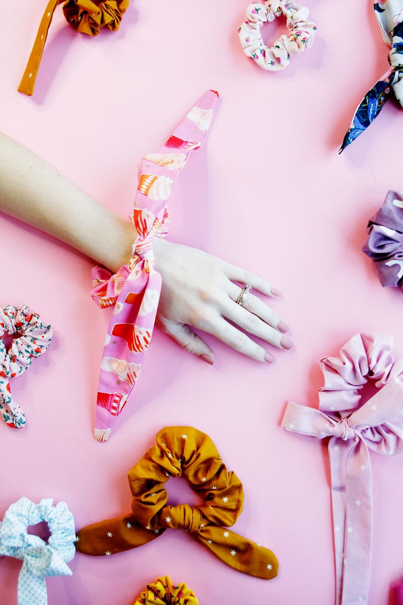 Image of the BOWS + SCRUNCHIES PDF pack - 6 different styles