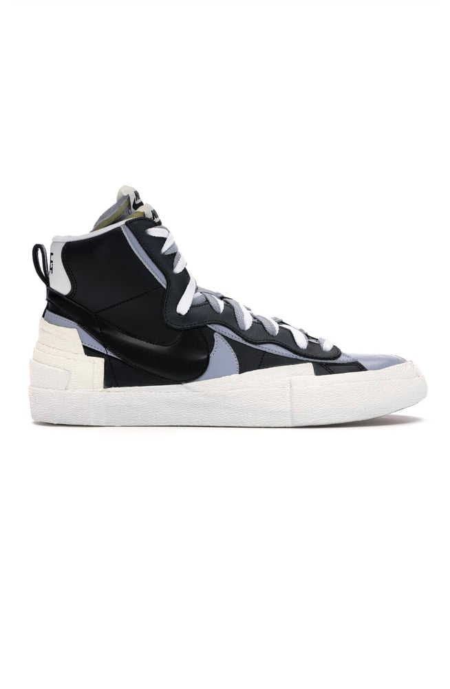Image of NIKE BLAZER MID X SACAI BLACK