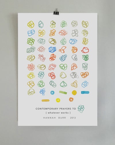 Image of Contemporary Prayers Poster