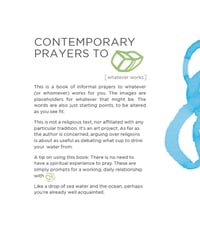 Image 5 of Contemporary Prayers to * [whatever works] 2013 Original First Edition