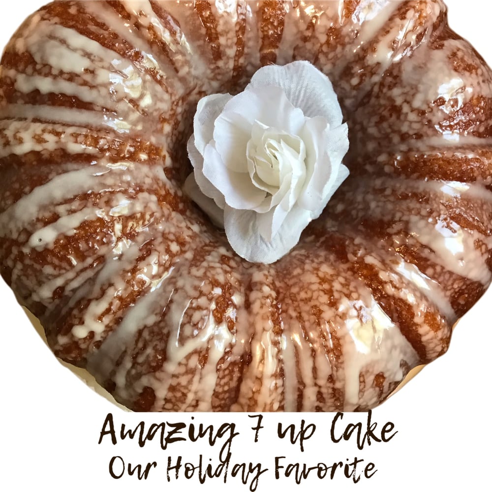 Image of Holiday 7up Cake
