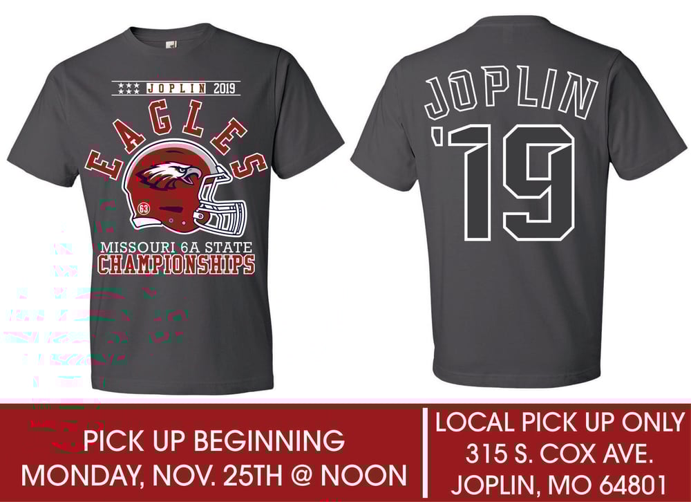 Image of JOPLIN FOOTBALL T-Shirt (LOCAL PICK UP ONLY)