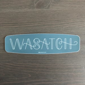 Image of Wasatch Bumper Sticker