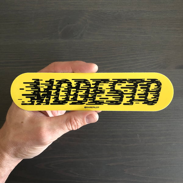 Image of Modesto Bumper Sticker