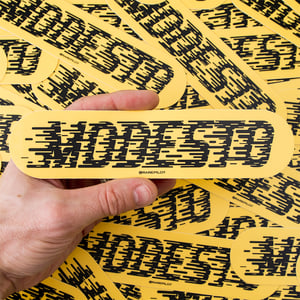 Image of Modesto Bumper Sticker