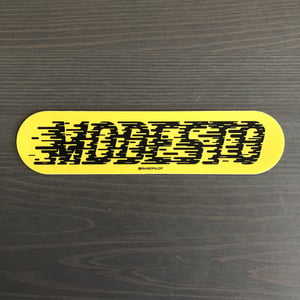 Image of Modesto Bumper Sticker