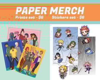 Image of Paper merch