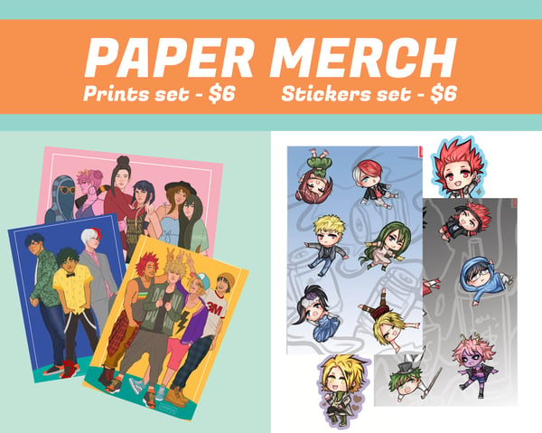 Image of Paper merch