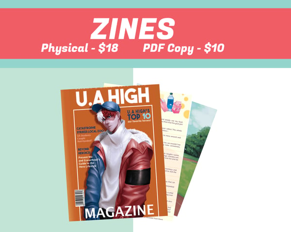 Image of U.A High Magazine: Physical and PDF Zine