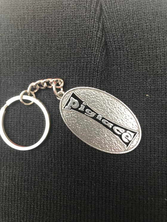 Image of Pigface Logo keychain