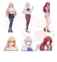 Image 2 of SHOKUGEKI NO SOMA "FOOD WARS" V2 ( ALICE , ERINA ,RINDOU ) Slap & Diecut