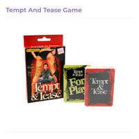 Tempt and Tease card Game