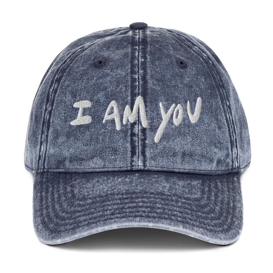 Image of "I am you" Dad Hat Navy
