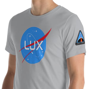 Image of SILVER "EXOSPHERE" TEE 