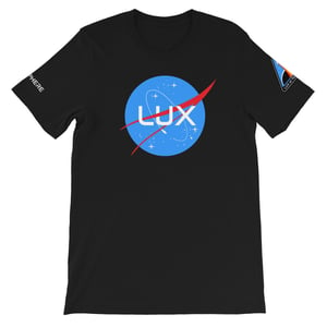 Image of BLACK "EXOSPHERE" TEE 