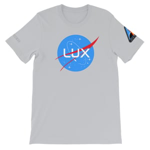 Image of SILVER "EXOSPHERE" TEE 