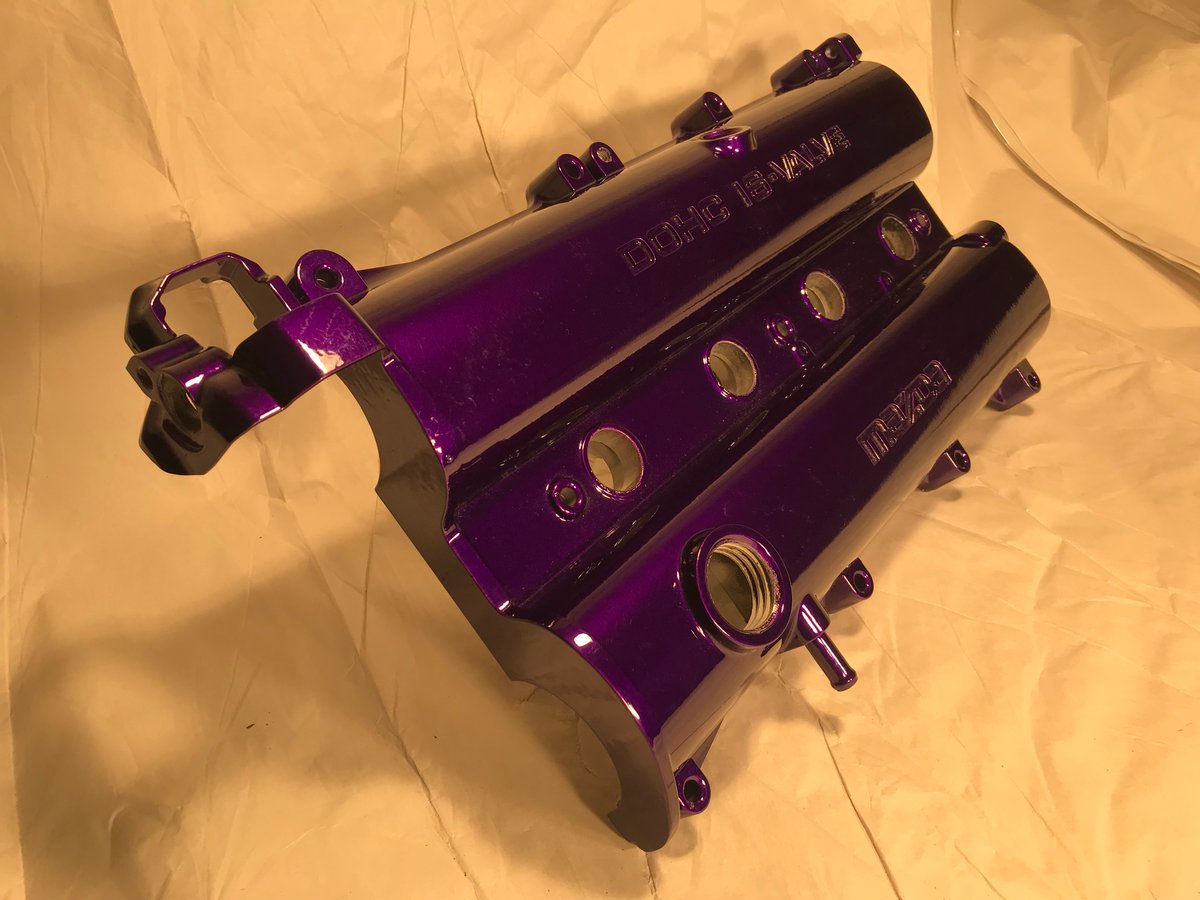 Image of Miata Nb1 Cam cover - Purple