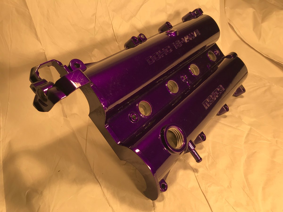 Image of Miata Nb1 Cam cover - Purple 