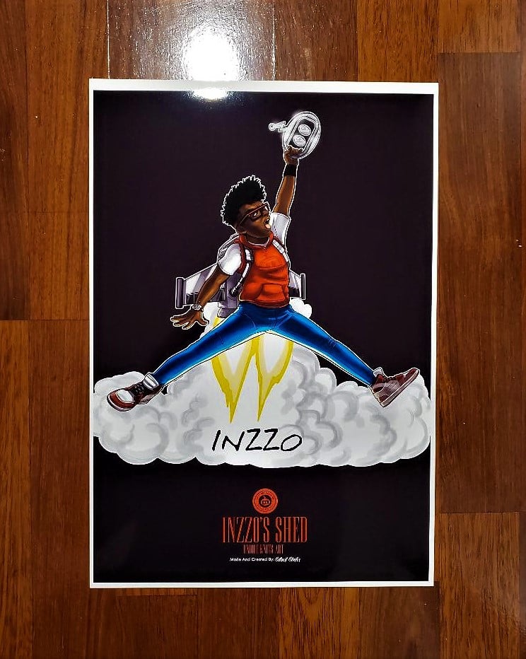 Image of Jumpman Inzzo Poster 13x19