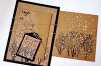 snowy winter tree Envelopes ONLY