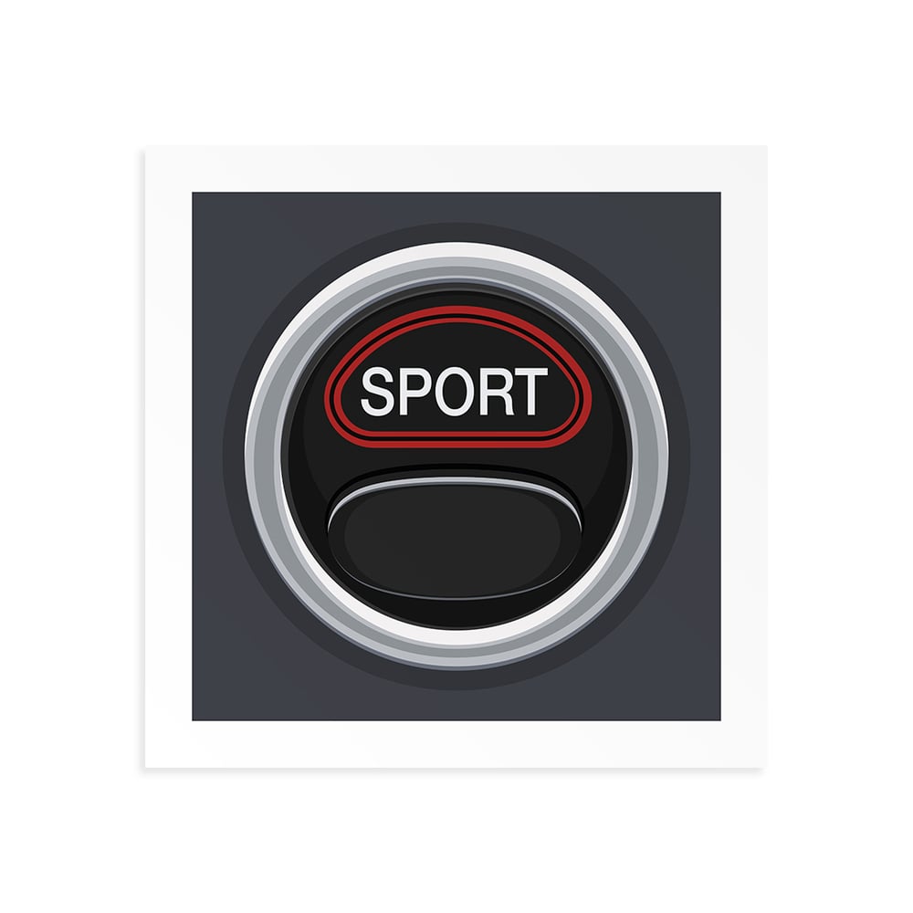 Image of Abarth Sport Button