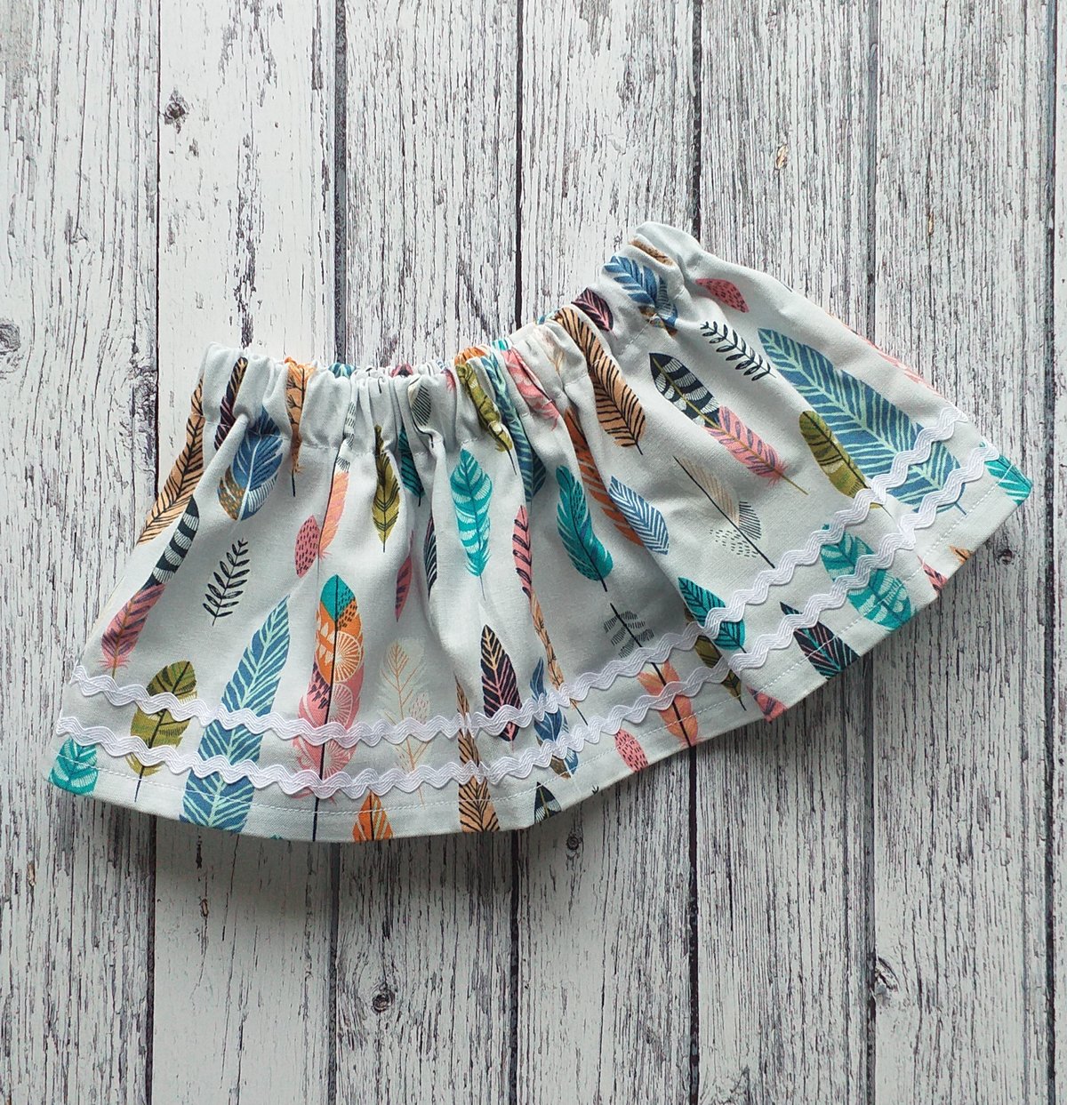 Image of Sweet Little Skirts- Feathers