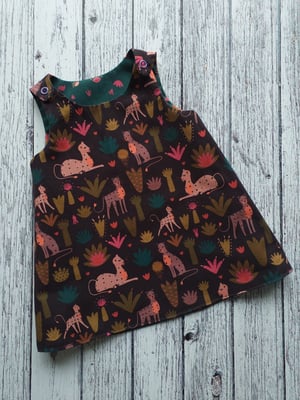 Image of Play All Day Reversible Dress- Serengeti 