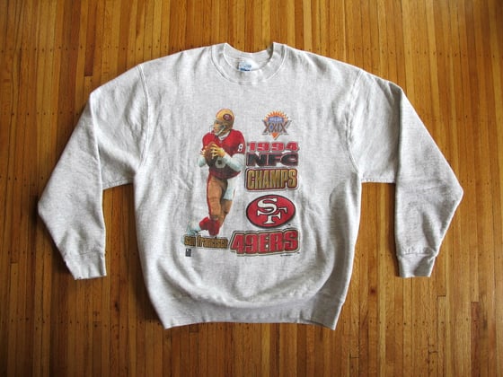 Image of Vintage 49ers Steve Young Sweatshirt by SALEM
