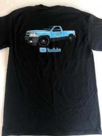 Black T-shirt Dinoco truck (M)