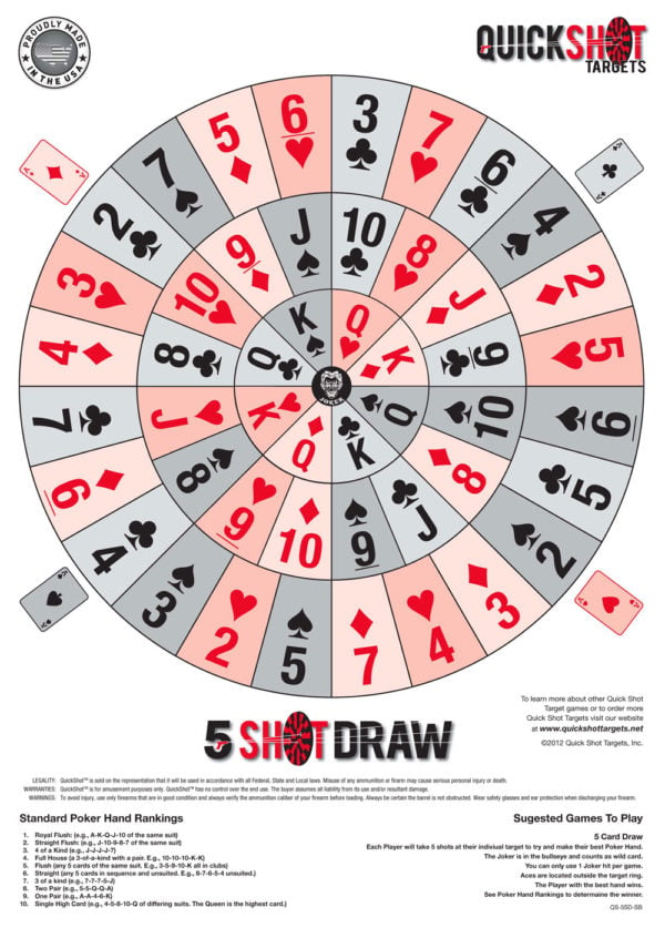 5Shot Draw | QuickShot Targets