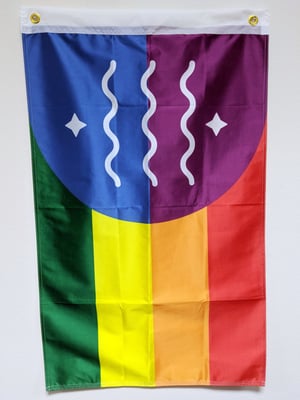 Image of 2x3 Ft Bellingham Pride Flag