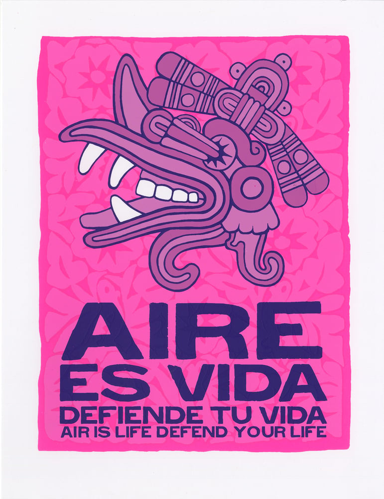 Image of Ehecatl - Aire es Vida (Small print, 2019)