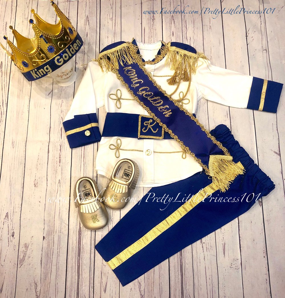 Image of Prince Charming Outfit with Chest Sash and Aiguillettes 