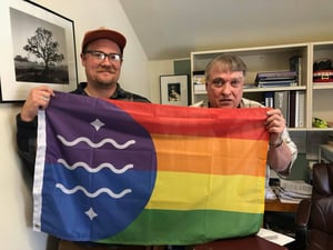 Image of 2x3 Ft Bellingham Pride Flag