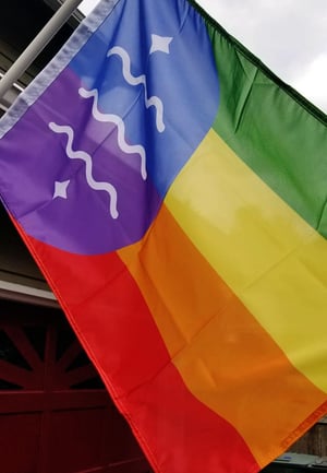 Image of 2x3 Ft Bellingham Pride Flag