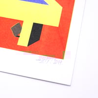 Image 3 of risograph print 2SHY 2