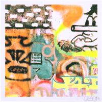 Image 1 of risograph print DIEGO 1