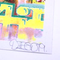 Image 3 of risograph print DIEGO 1