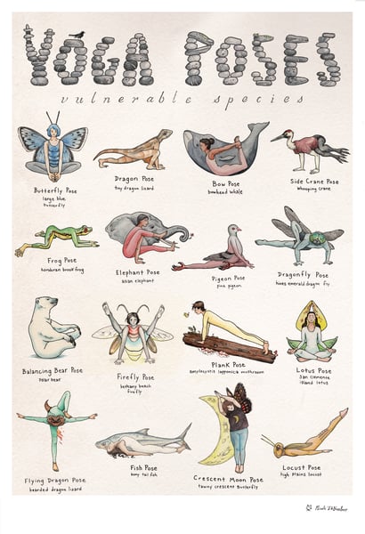 Image of Vulnerable Species Yoga Poses