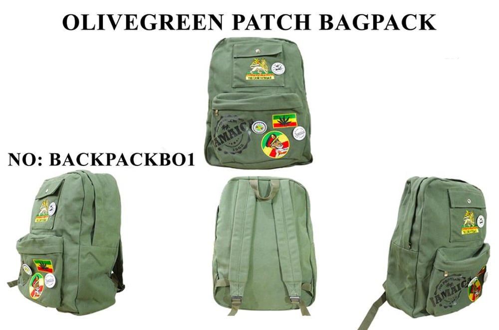 Patched Backpack 