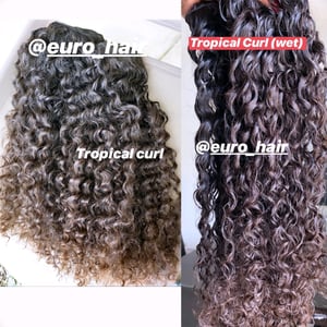 Image of TROPICAL CURLY INDIAN HAIR EXTENSIONS