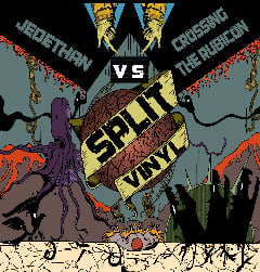 Image of 10" Split Vinyl Jedethan/Crossing The Rubicon