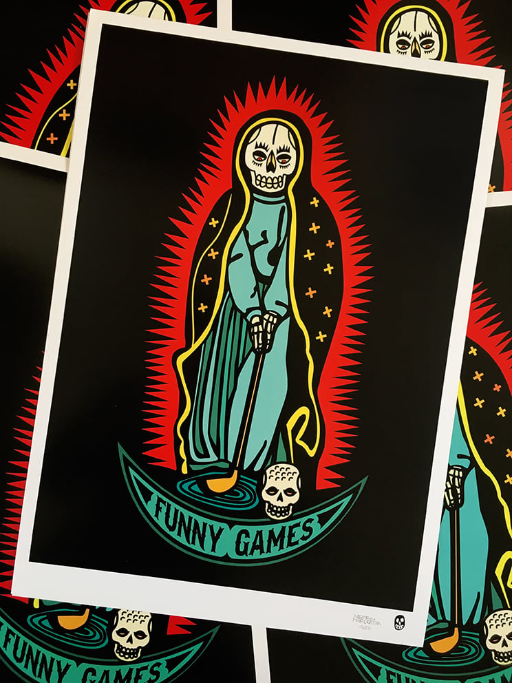 Image of SANTA MUERTE COLLECTION A3